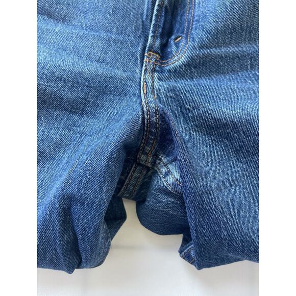 Abercrombie & Fitch The 90's Relaxed High Rise Jeans Curve Love Sz 30L 30 - Picture 5 of 6